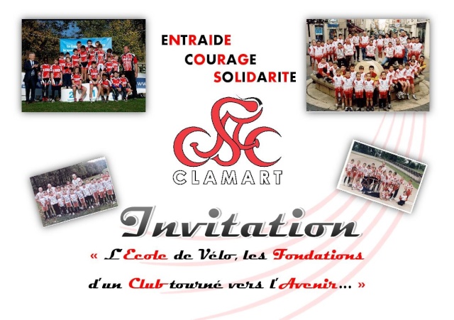 Fête de Notre Club le CSM Clamart Cyclisme Samedi 29 Novembre "Au début une Ecole..." Invita10