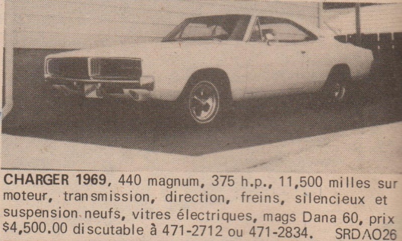 Serie: Des Dodge intéressant qui ont été  a vendre ici au Québec 70s 80s 001cha10