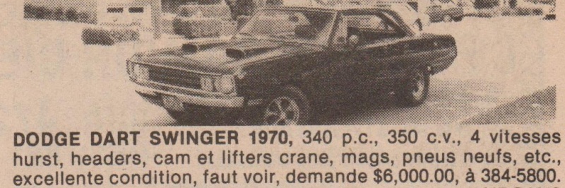 Serie: Des Dodge intéressant qui ont été  a vendre ici au Québec 70s 80s - Page 4 Dartsw10