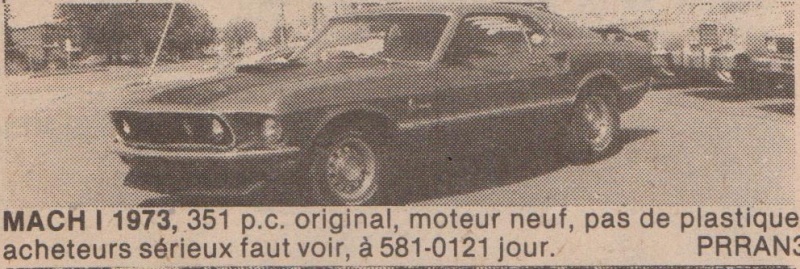 vendre - Serie: Des Ford intéressant qui ont déjà été a vendre ici au Québec 70s 80s - Page 2 Mustan13