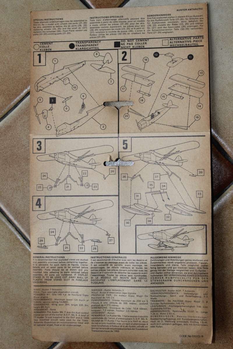 [Airfix] Auster Antarctic Img_2331