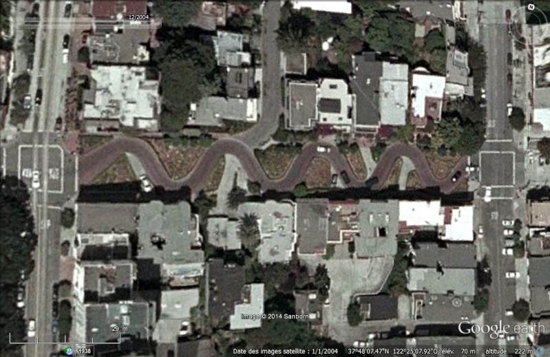 Lombard Street (Twisty Street), San Francisco, Californie - Etats-Unis Sans_t23