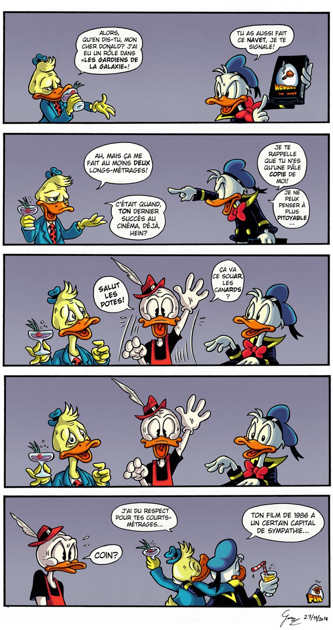 Dessins que je fais!  (univers BD de Mickey et Donald...) - Page 2 Howard10