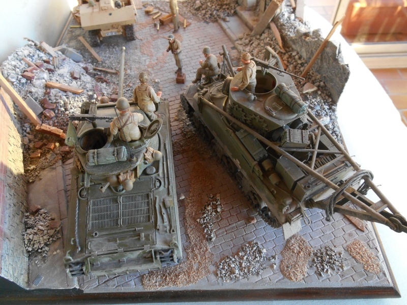 Normandie 44 - M32 Italeri - Sherman M4 Heller - 1/35e Norman29