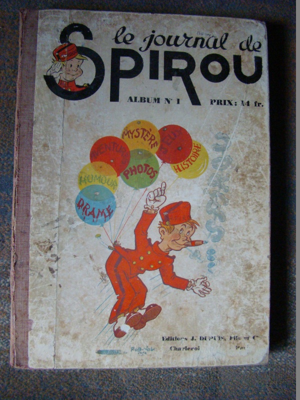 Les extraordinaires bandes déssinées du merveilleux journal de Spirou.  Dsc01210