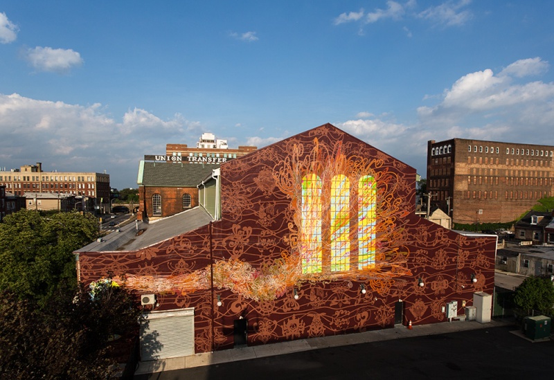 STREETVIEW : les fresques murales de Philadelphie - Page 14 2014-010
