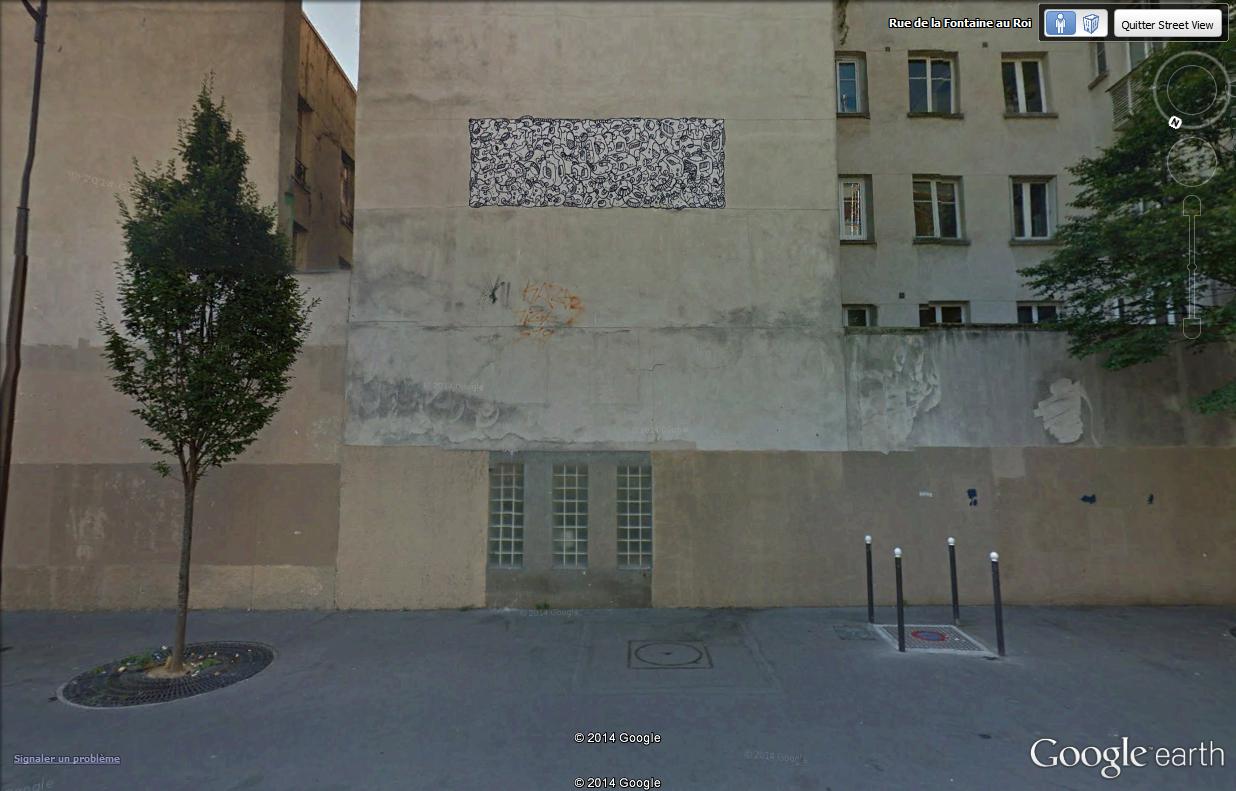 STREET VIEW : street art, grafs, tags et collages - Page 2 Fontai11