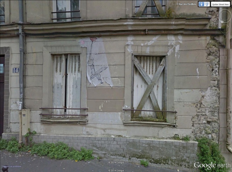 STREET VIEW : street art, grafs, tags et collages Maison10