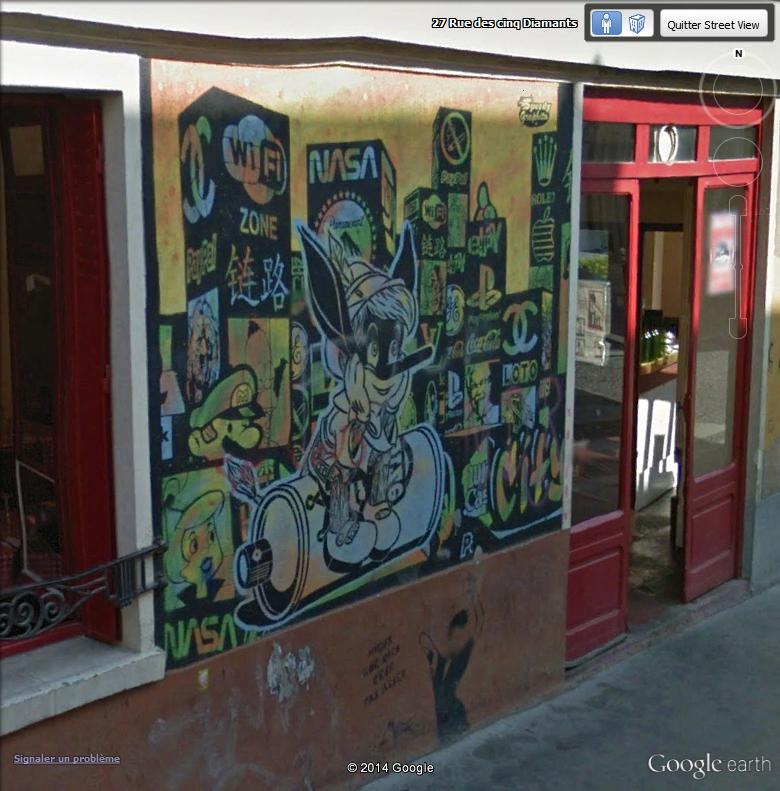 STREET VIEW : street art, grafs, tags et collages - Page 2 Pinoch10