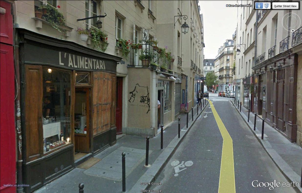STREET VIEW : street art, grafs, tags et collages Rue_de12