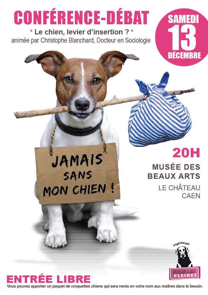 samedi 13/12 CAEN : débat sur le chien ds la société 10801510