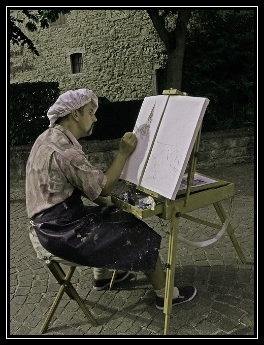 Un peintre dans Crémieu (38) 2008-020