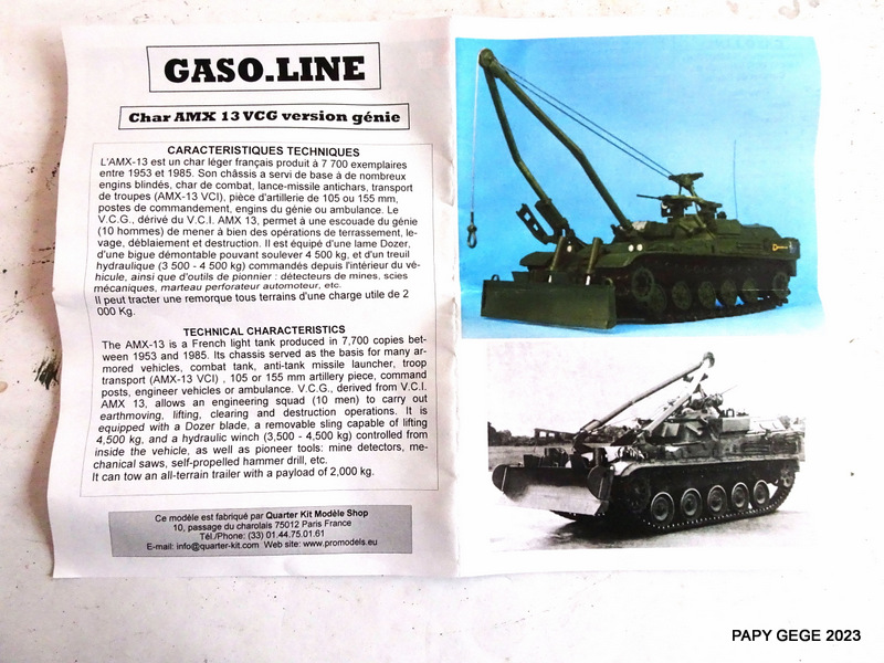 AMX 13 VCG version GENIE base Solido. Amx13v11
