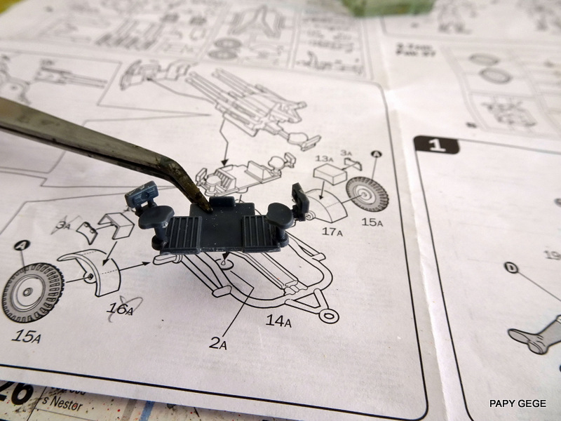 German guns set Pak 37-Pak 40-FLAK 38 au 1/72 ITALERI Flak_316