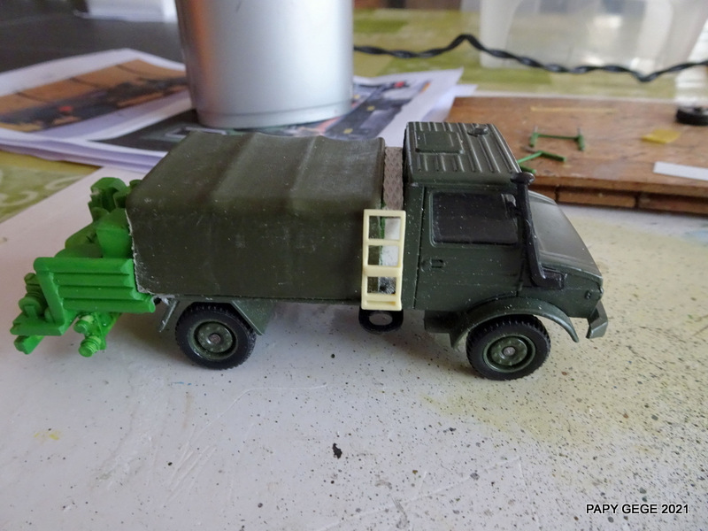 UNIMOG AVITAILLEUR base Solido au 1/50 Mogala23