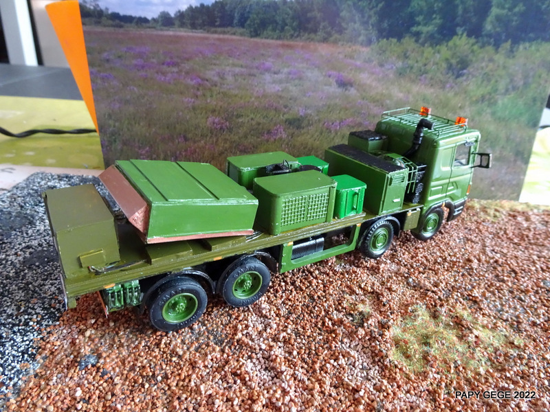 SCANIA radar MASTER 200 AU 1/50 base Solido. Scarad52