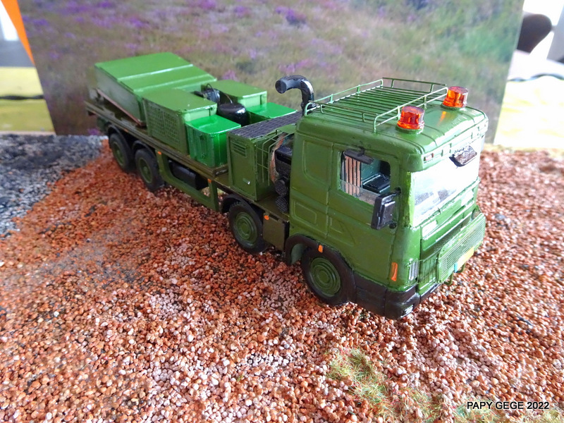 SCANIA radar MASTER 200 AU 1/50 base Solido. Scarad53