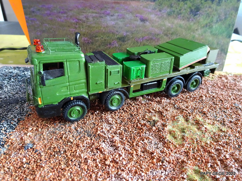 SCANIA radar MASTER 200 AU 1/50 base Solido. Scarad54