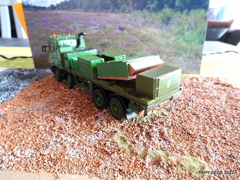 SCANIA radar MASTER 200 AU 1/50 base Solido. Scarad56