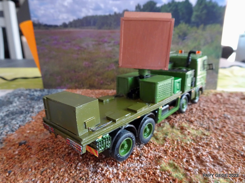 SCANIA radar MASTER 200 AU 1/50 base Solido. Scarad58