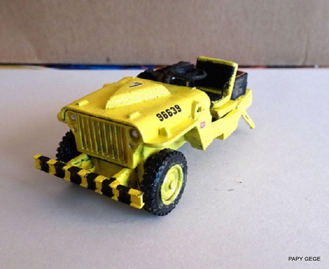 jeep - JEEP WILLYS NC1 APU base Solido au 1/43 Wilnc133