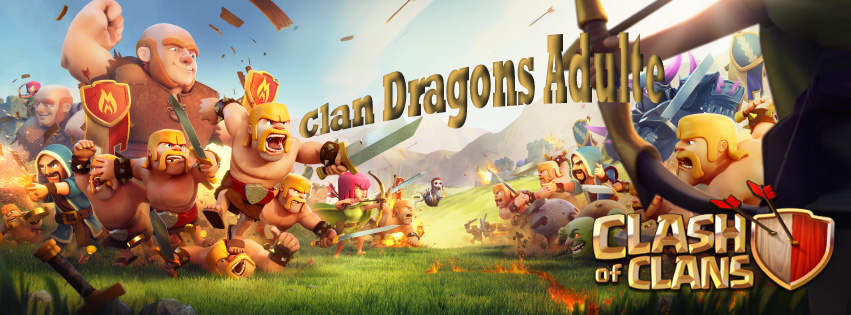 Clash of Clan - alliance Dragons adulte