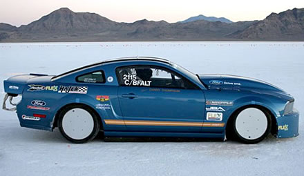Mustang hits 240+mph at "Speed Week" 246mph10