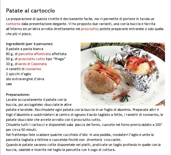 Patate in cucina Patate11