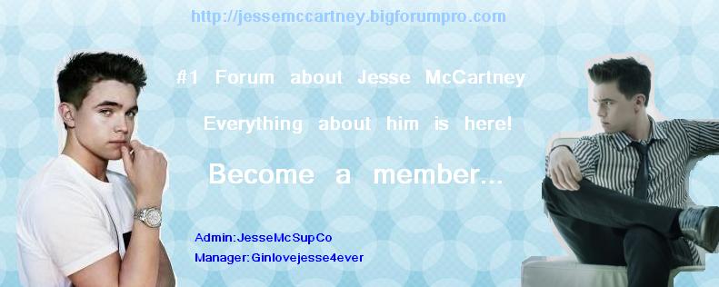 The Forum Of Jesse McCartney's Support Company