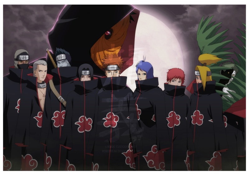 Galeria de imagenes de Naruto grupo Akatsu10