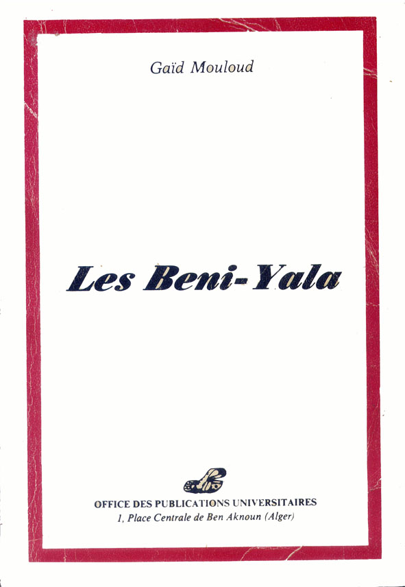 "les Beni Yaala" Gaïd Mouloud Mg1red10