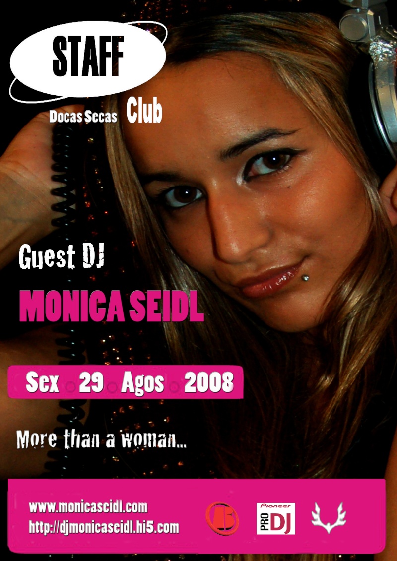 Sex 29 Agosto | DJ MNICA SEIDL | Staff Club ( Docas Secas / Amadora ) Untitl10