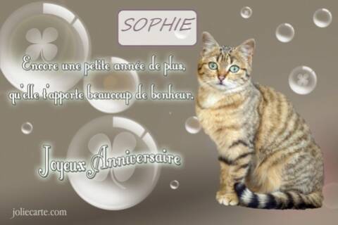 Joyeux Anniversaire Souphiie