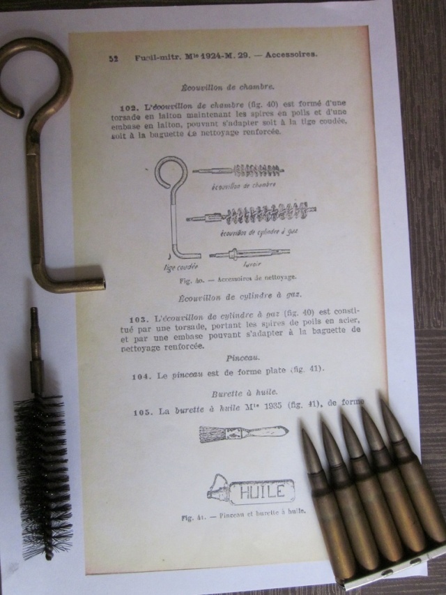 Le Fusil-Mitrailleur de Châtellerault Mle 1924 M29 et accesoires Img_7939