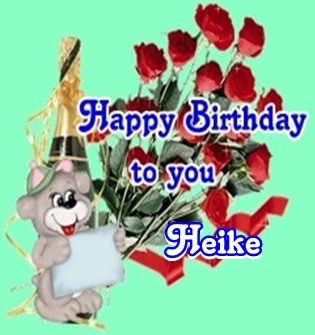 Happy Birthday HeikeV Heike10