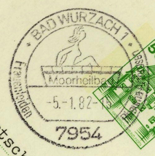 Ortswerbestempel - Deutschland nach 1945 (Handstempel) Bad_wu10