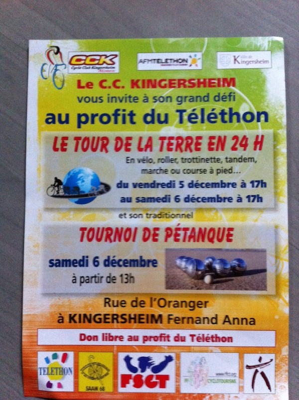 Le Tour de la Terre en 24h - Téléthon Photo-10