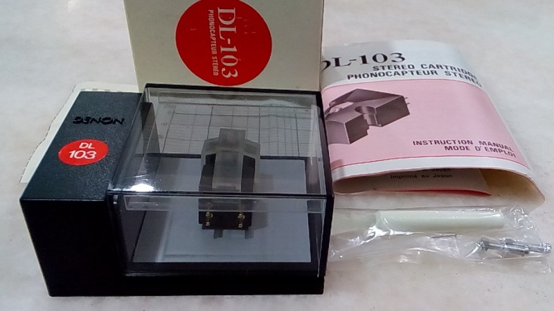 Denon DL 103 Cartridge sold Dsc_0518