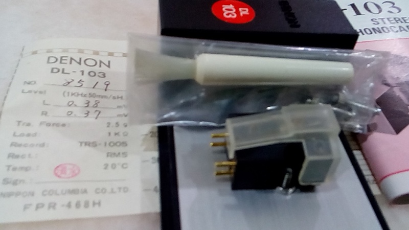 Denon DL 103 Cartridge sold Dsc_0519