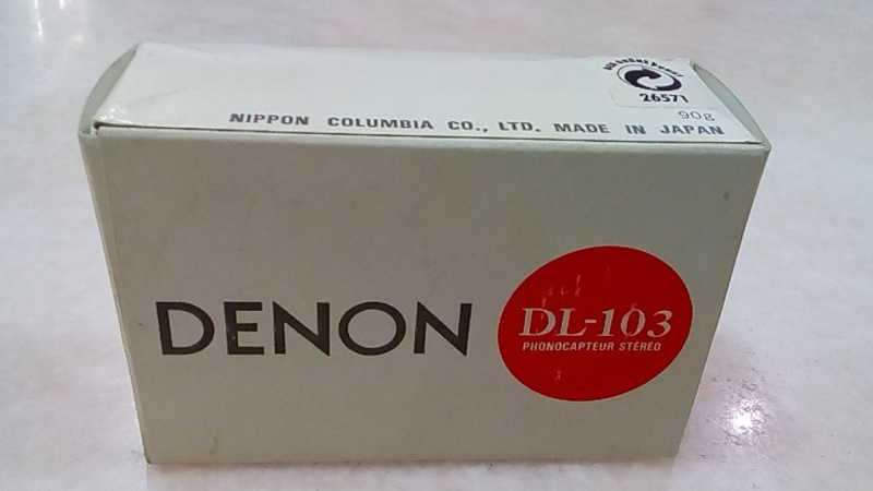 Denon DL 103 Cartridge sold Dsc_0520