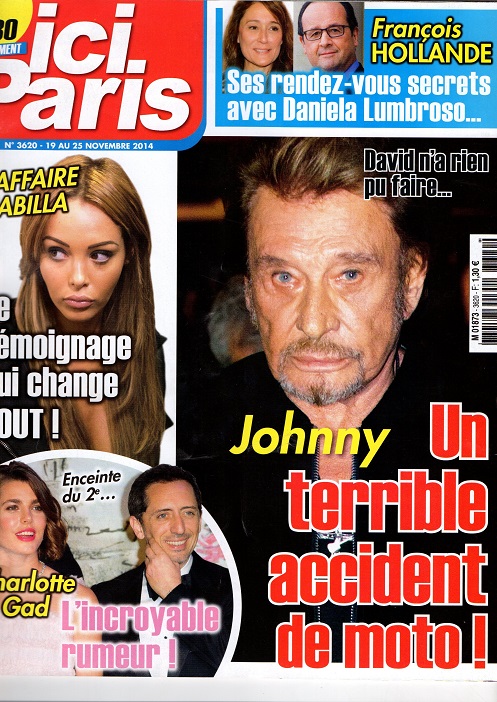 Ici paris 19/25 nov 2014 Johnny un terrible accident.. Img22010