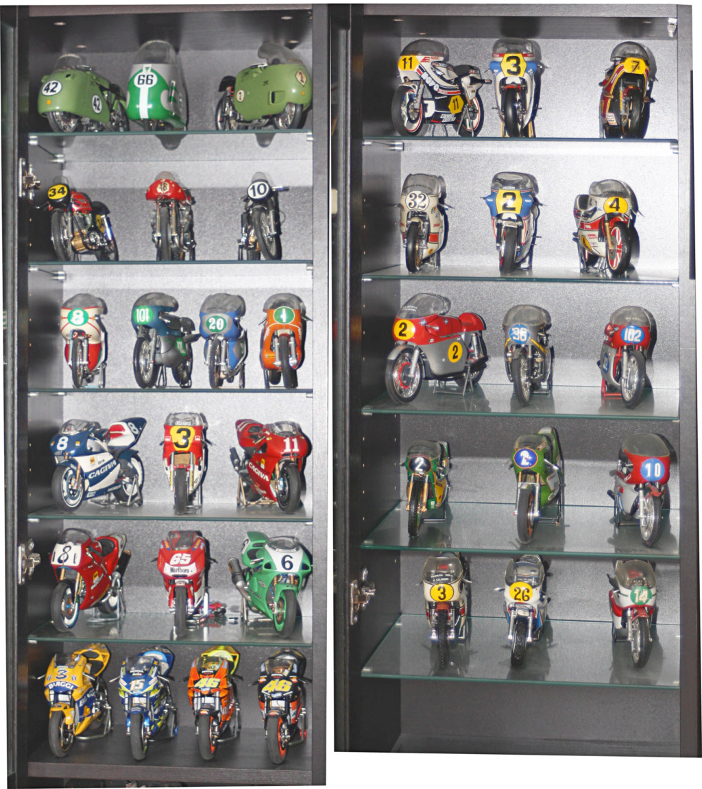 Quelques photos de mes maquettes motos Vitrin10