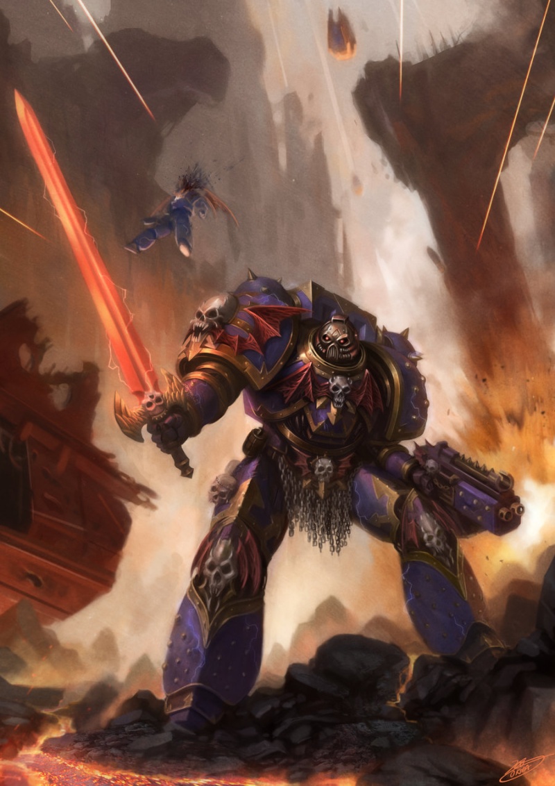[W40K] Collection d'images : Space Marines du Chaos - Page 5 _talos10