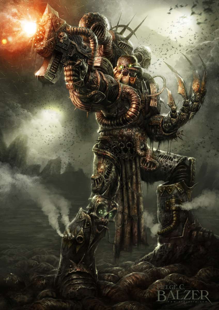 [W40K] Collection d'images : Space Marines du Chaos - Page 5 Nurgle10