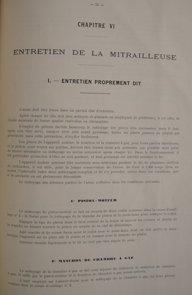 La mitrailleuse St-Etienne 1907 et ses accessoires  1123