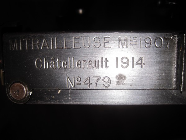 La mitrailleuse St-Etienne 1907 et ses accessoires  149