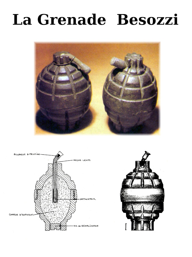 La grenade Besozzi  1719