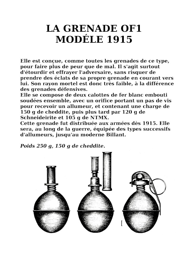 La grenade O.F. m1915  2416