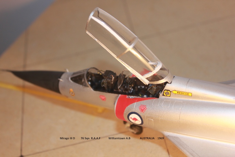 1/48 Mirage III D Heller FINI - Page 2 Aussie11