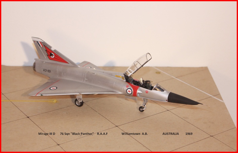 Mirage III D  Australie Miraus11
